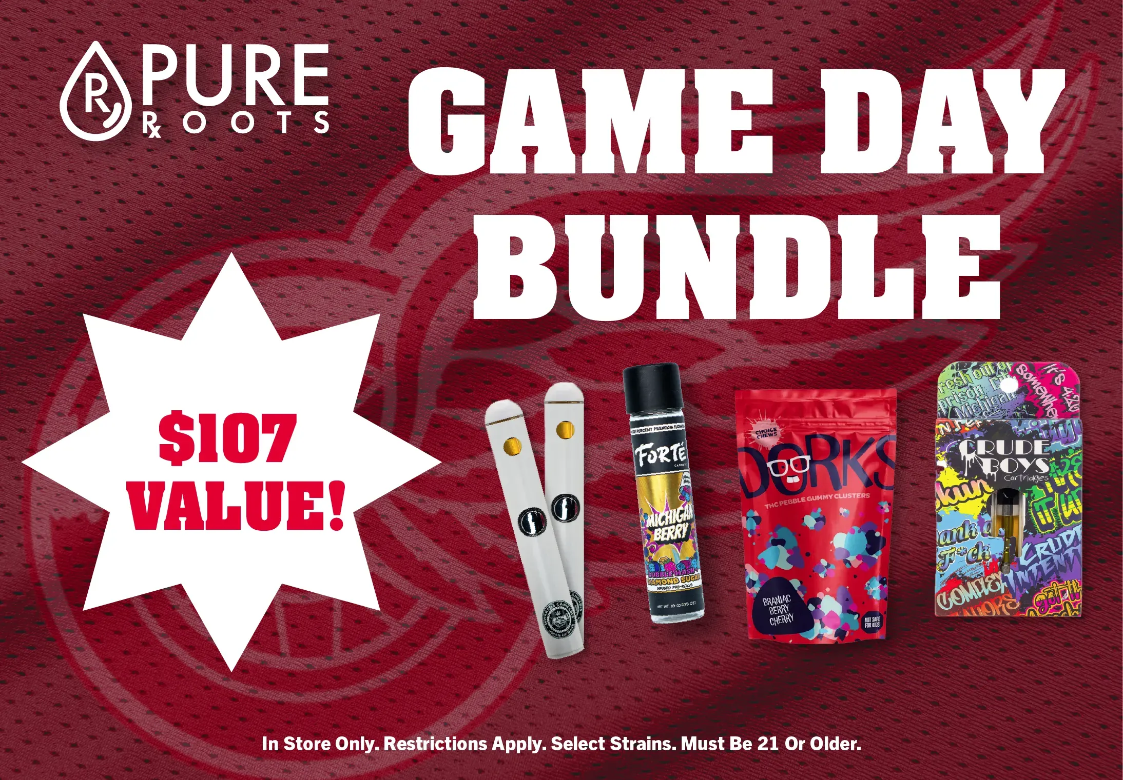 Red Wings Game Day Bundle